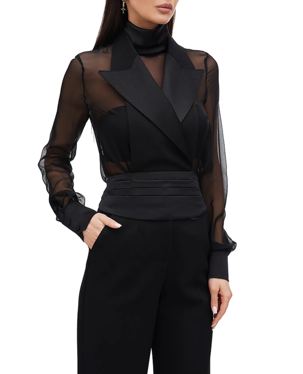 Топ Dolce&Gabbana F7AI8T-GDCRJ, чорний колір • Купити в інтернет-магазині Kameron