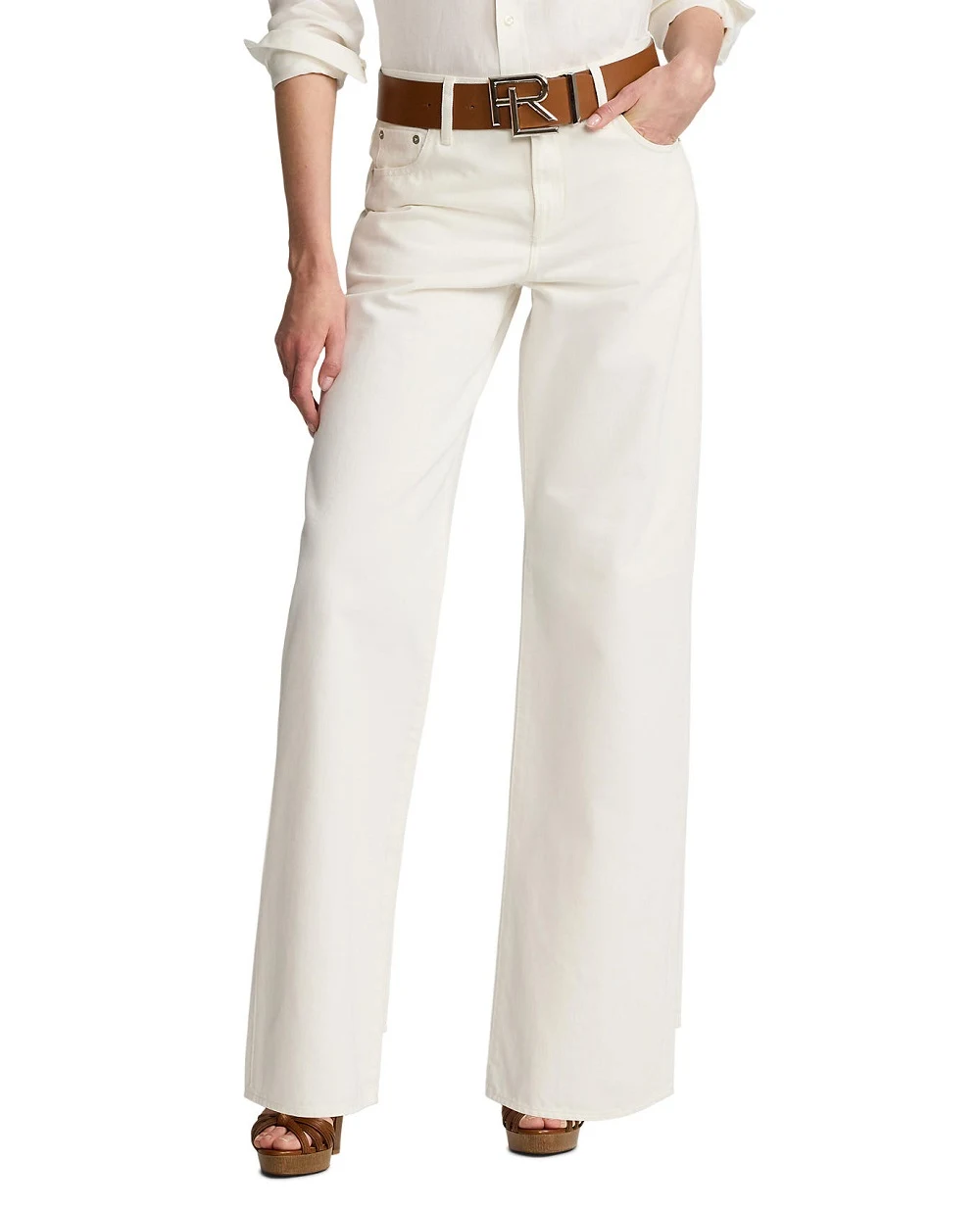 Джинсы Ralph Lauren Collection 290963100001, белый цвет • Купить в интернет-магазине Kameron