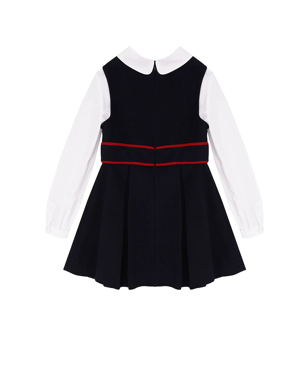 Детское платье Dolce&Gabbana Kids L5JD8W-G7NMH-S, темно-синий цвет • Купить в интернет-магазине Kameron