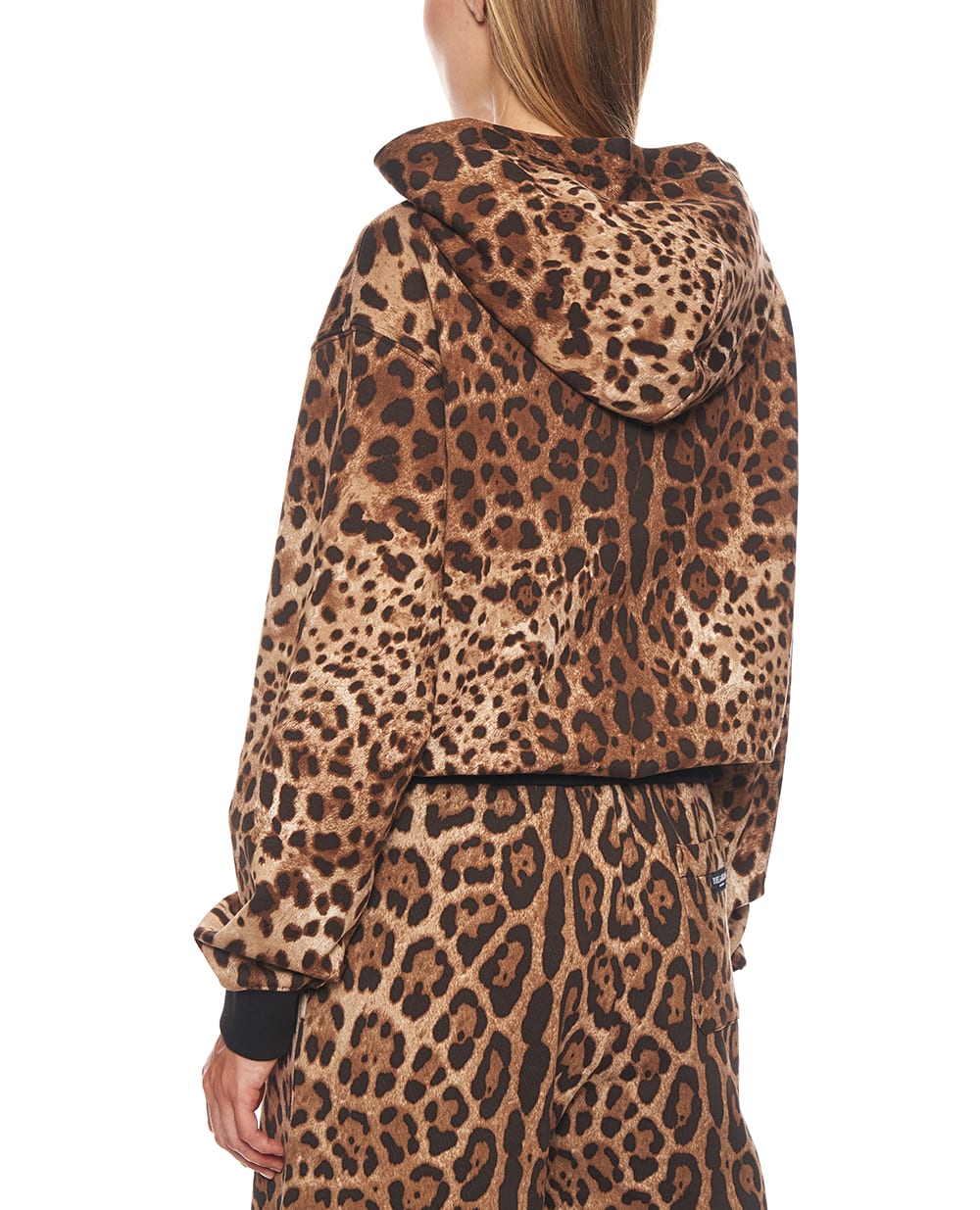 Худи в леопардовом принте (костюм) Dolce&Gabbana F9U48T-FS785, коричневый цвет • Купить в интернет-магазине Kameron