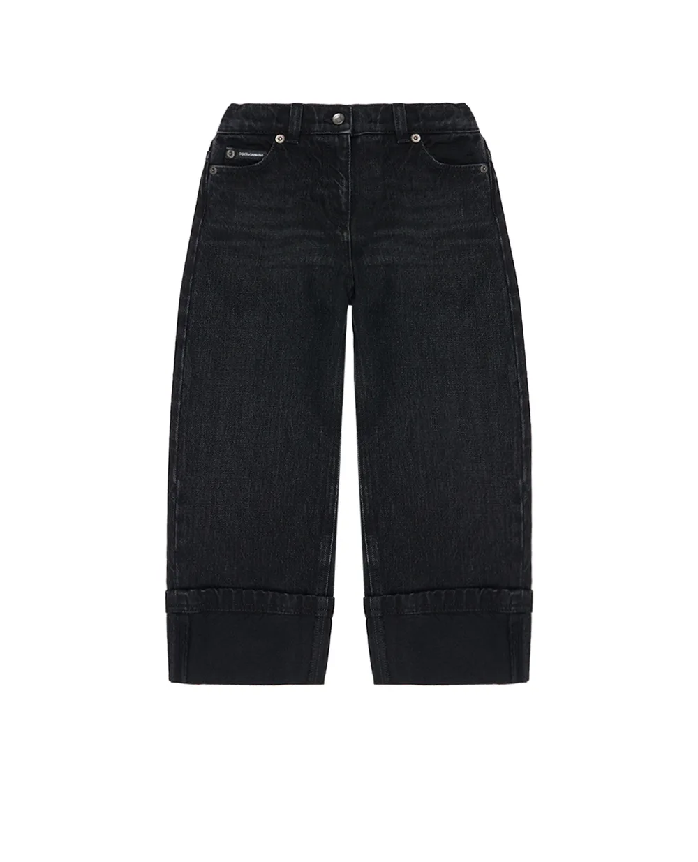 Детские джинсы Dolce&Gabbana Kids L52F99-LDD67-B, черный цвет • Купить в интернет-магазине Kameron