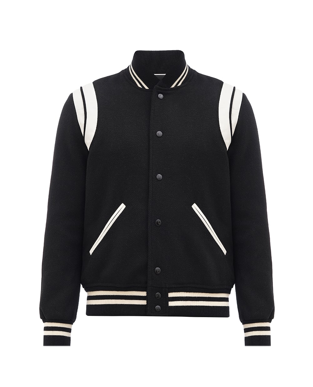 Бомбер Saint Laurent 354718-Y180W, чорний колір • Купити в інтернет-магазині Kameron