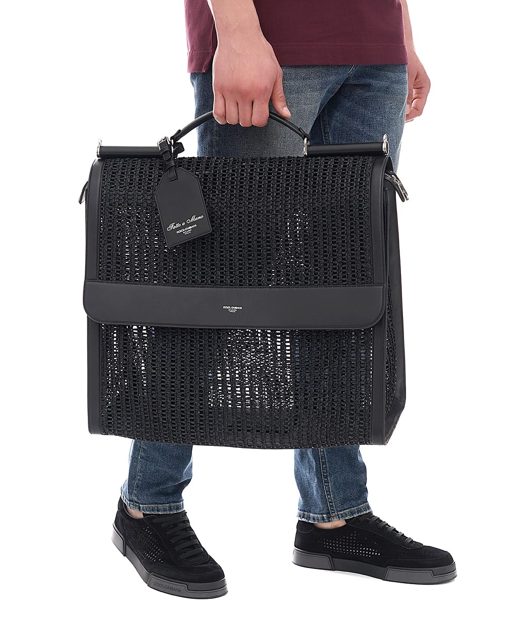 Портфель Dolce&Gabbana BM2454-A9U64, черный цвет • Купить в интернет-магазине Kameron