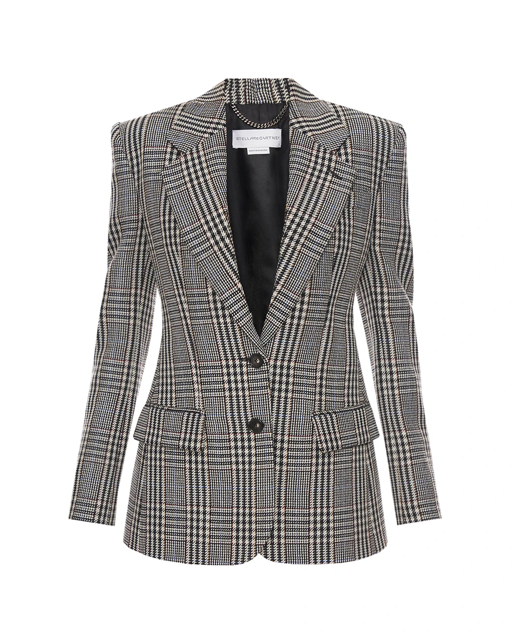 Жакет из шерсти Stella McCartney 6501953IQ705, серый цвет • Купить в интернет-магазине Kameron