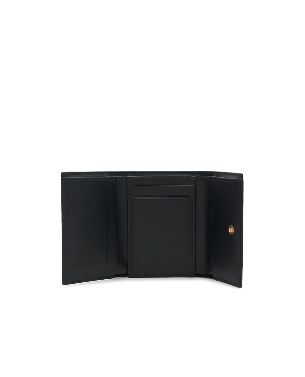 Кошелек из глянцевой кожи Dolce&Gabbana BI0770-A6O23, черный цвет • Купить в интернет-магазине Kameron