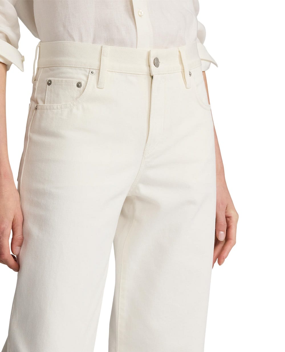 Джинсы Ralph Lauren Collection 290963100001, белый цвет • Купить в интернет-магазине Kameron