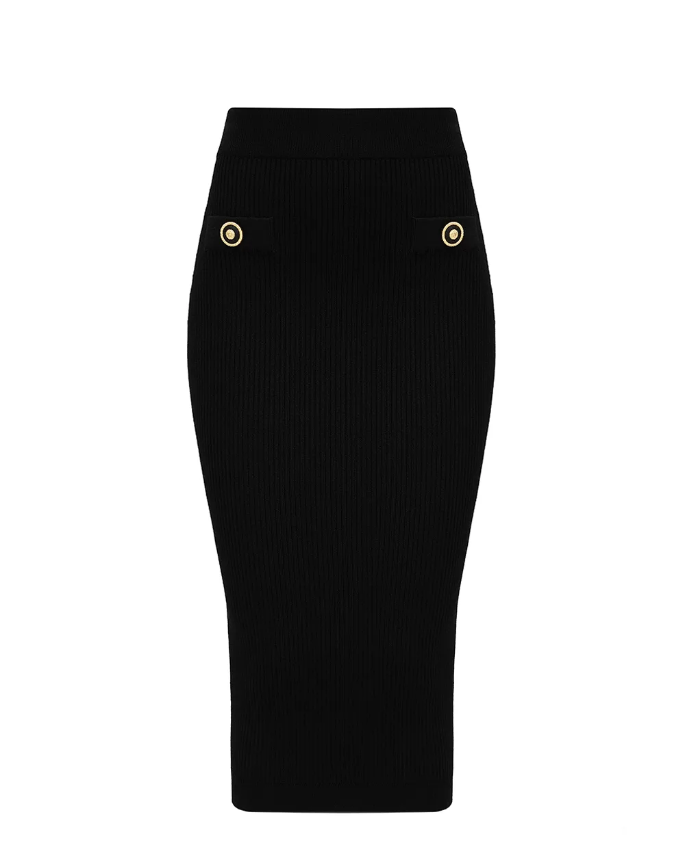 Юбка Balmain EF1LD022KI10, черный цвет • Купить в интернет-магазине Kameron