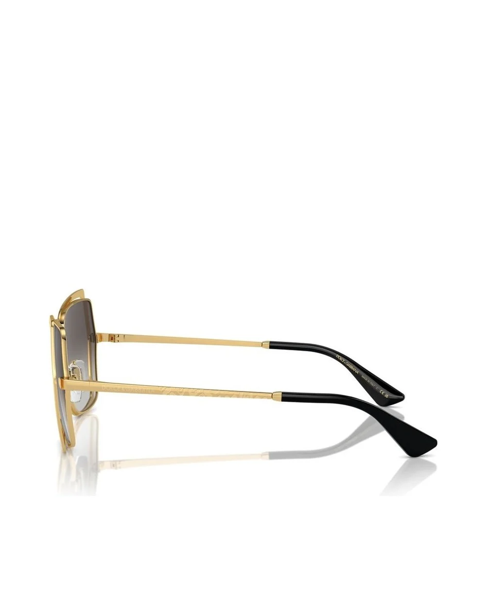 Солнцезащитные очки Dolce&Gabbana 230602-8G55, золотой цвет • Купить в интернет-магазине Kameron