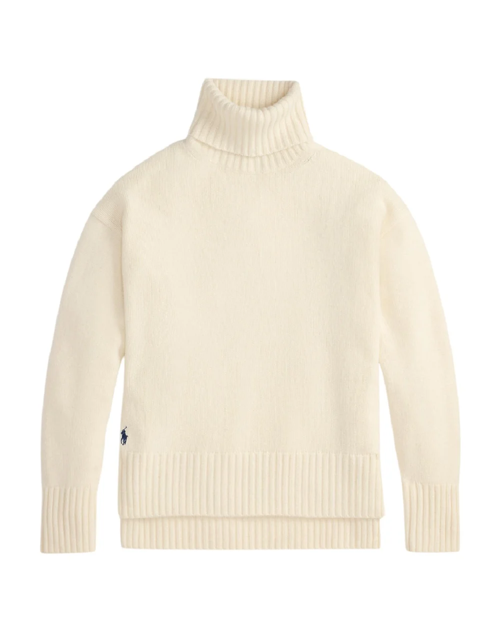 Свитер из шерсти и кашемира Polo Ralph Lauren 211925147009, кремовый цвет • Купить в интернет-магазине Kameron