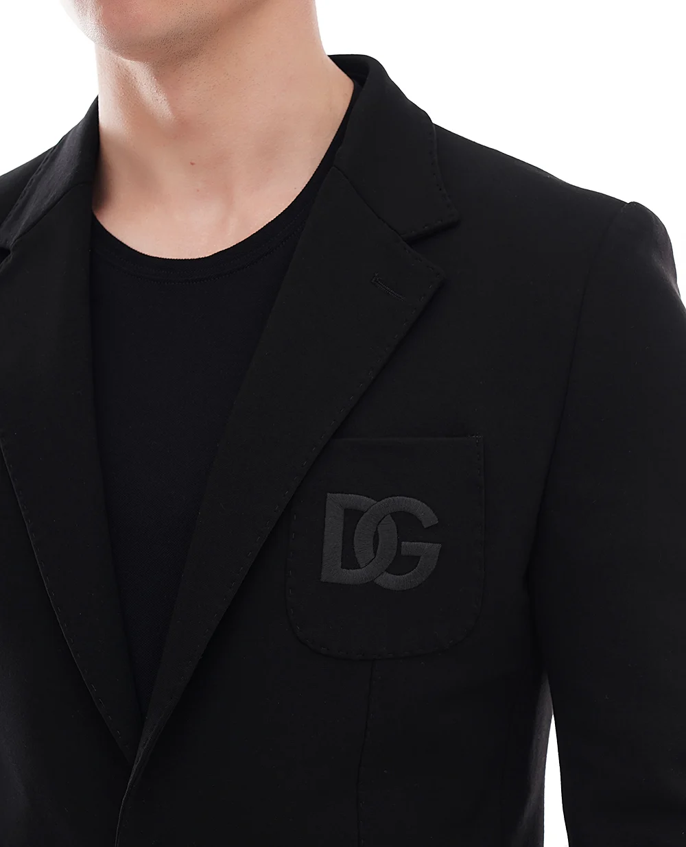 Пиджак Dolce&Gabbana G2PT9Z-FUGP0, черный цвет • Купить в интернет-магазине Kameron