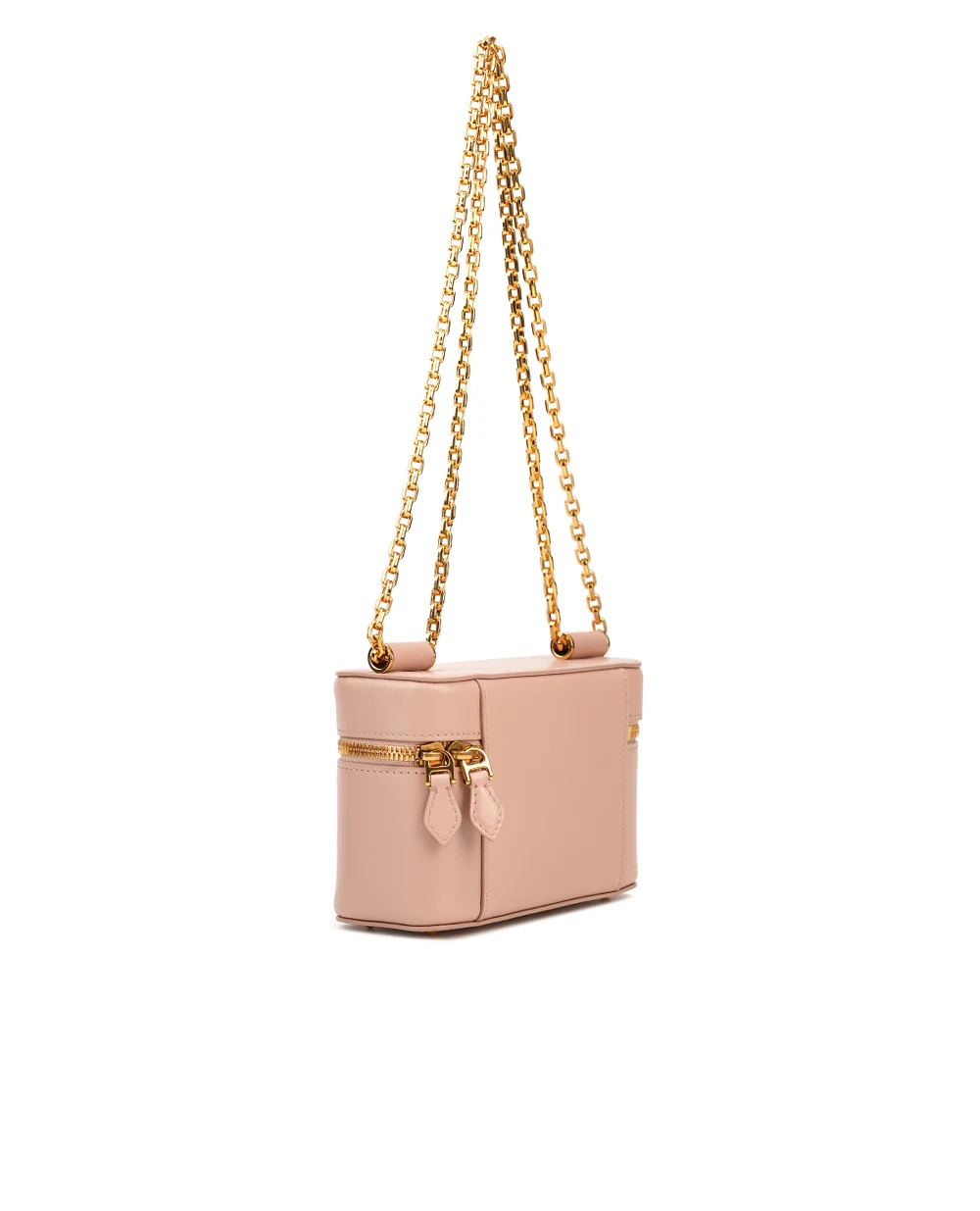 Кожаная сумка Sicily Dolce&Gabbana BB7800-B7321, пудровый цвет • Купить в интернет-магазине Kameron