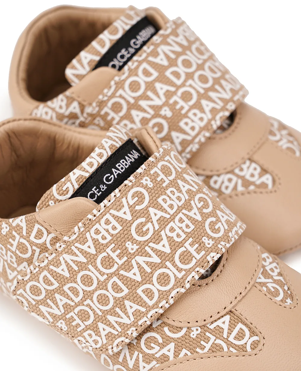 Дитячі кросівки Dolce&Gabbana Kids DK0117-A4352, бежевий колір • Купити в інтернет-магазині Kameron