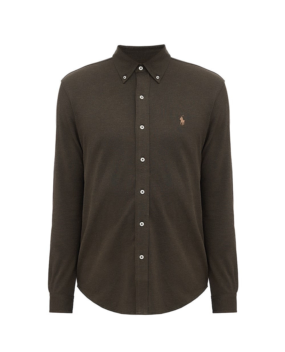 Рубашка Polo Ralph Lauren 710654408111, хаки цвет • Купить в интернет-магазине Kameron