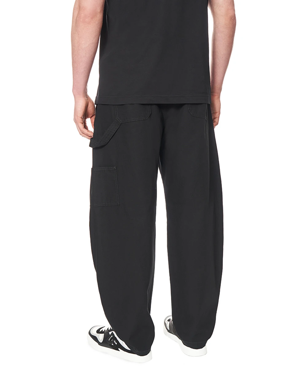 Брюки из технического хлопка Dolce&Gabbana GP1C6T-FU62W, черный цвет • Купить в интернет-магазине Kameron