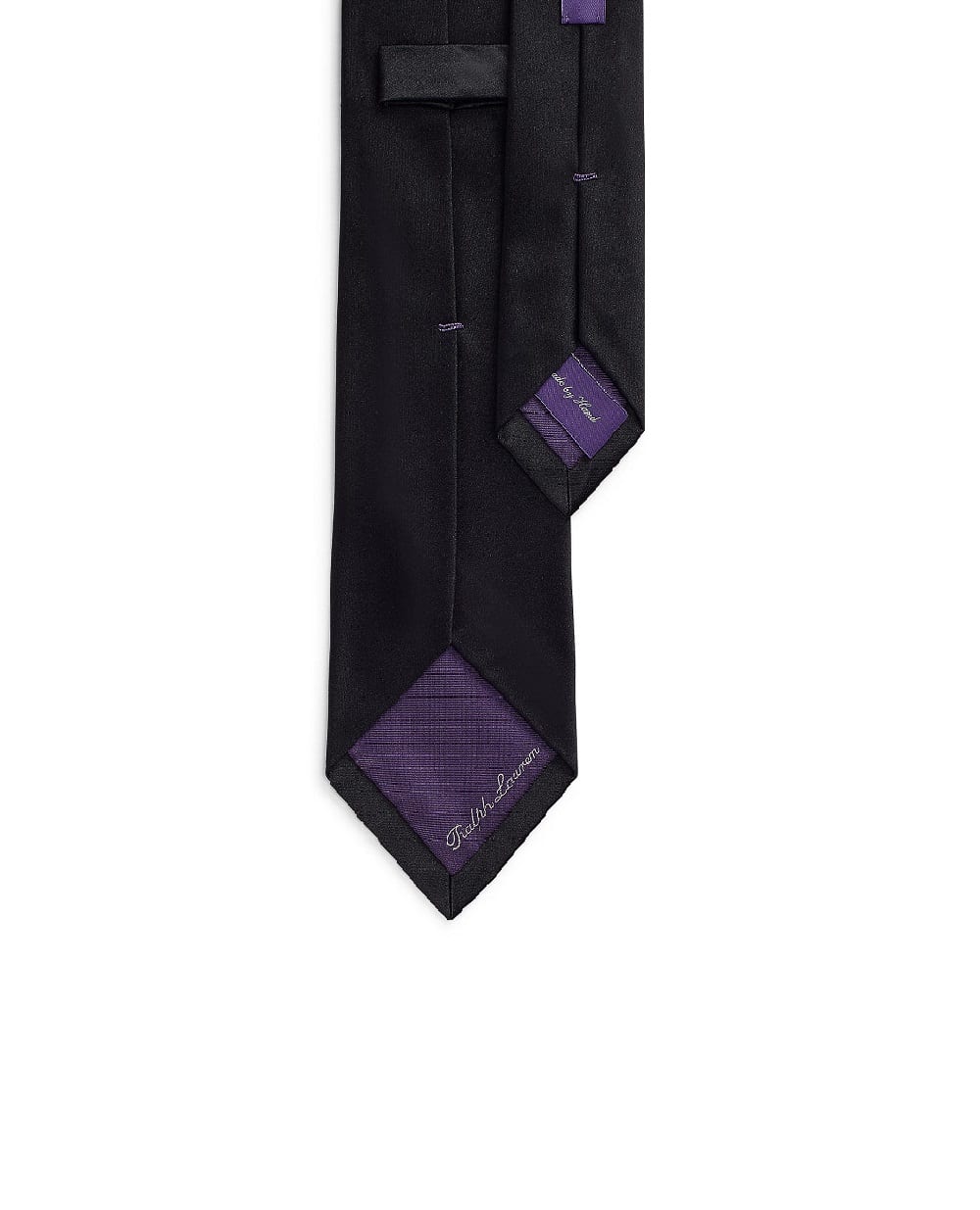 Шелковый галстук Ralph Lauren Purple Label 791536069006, черный цвет • Купить в интернет-магазине Kameron