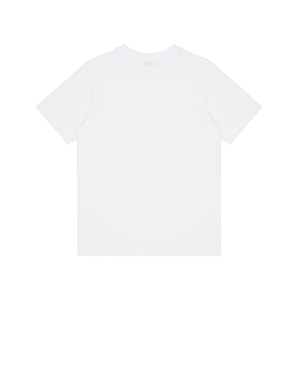 Дитяча футболка з аплікацією Dolce&Gabbana Kids L4JTHU-G7P1P-S, білий колір • Купити в інтернет-магазині Kameron