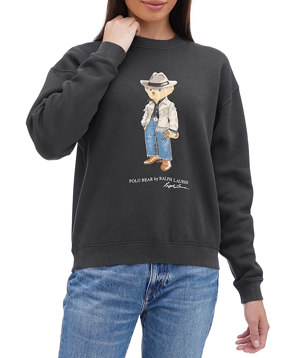 Свитшот Polo Bear Polo Ralph Lauren 211941193001, черный цвет • Купить в интернет-магазине Kameron