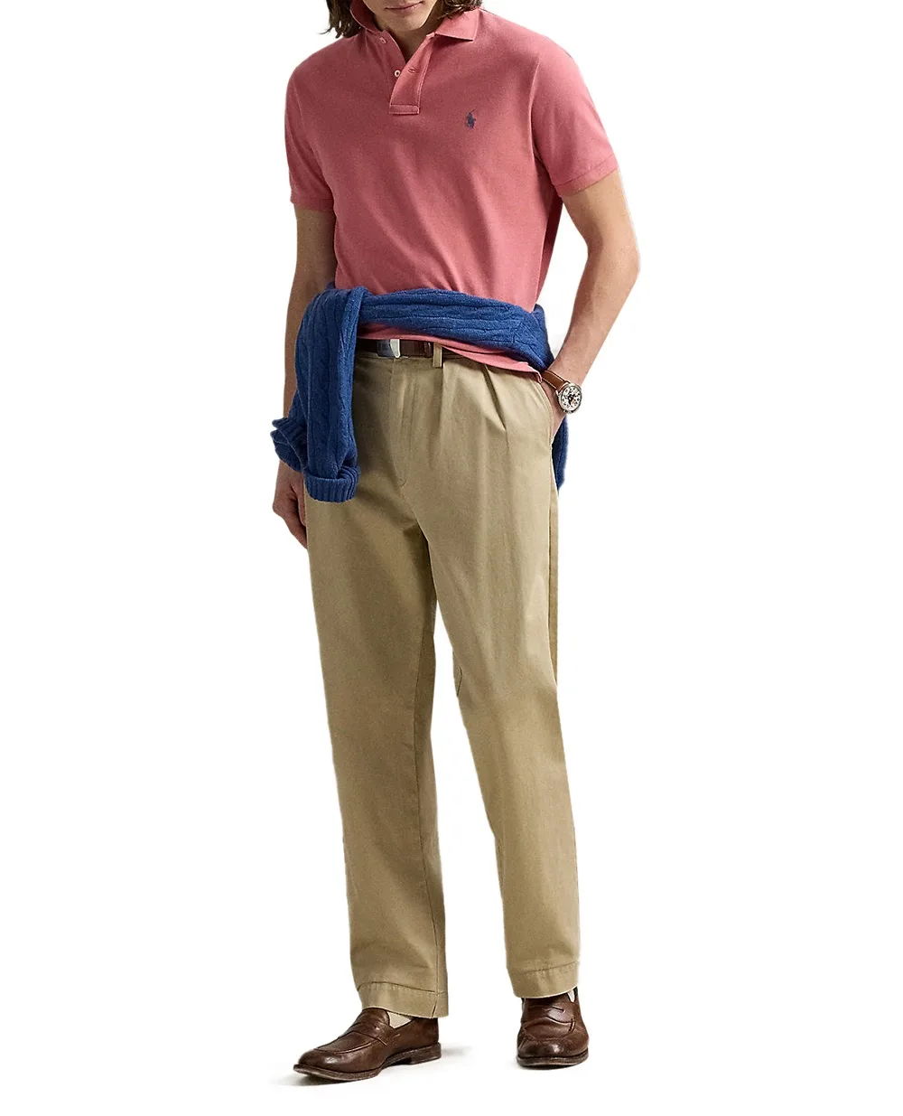 Поло Polo Ralph Lauren 710680784440, розовый цвет • Купить в интернет-магазине Kameron