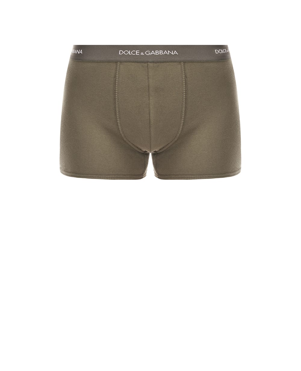 Трусы-боксеры с логотипом Dolce&Gabbana M4C13J-ONN96, хаки цвет • Купить в интернет-магазине Kameron