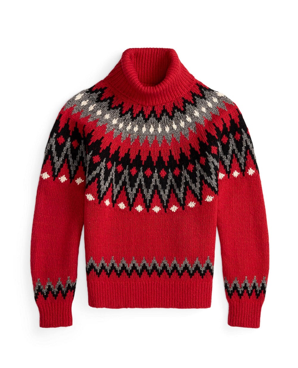 Свитер из шерсти Polo Ralph Lauren 211978318001, красный цвет • Купить в интернет-магазине Kameron