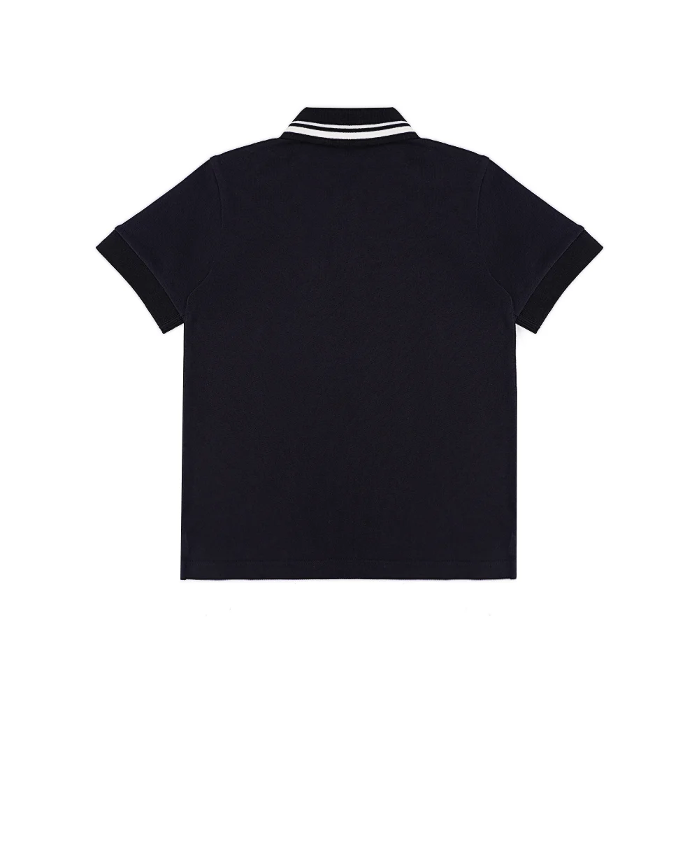 Детское поло Dolce&Gabbana Kids L4JTII-G7O0B-S, темно-синий цвет • Купить в интернет-магазине Kameron