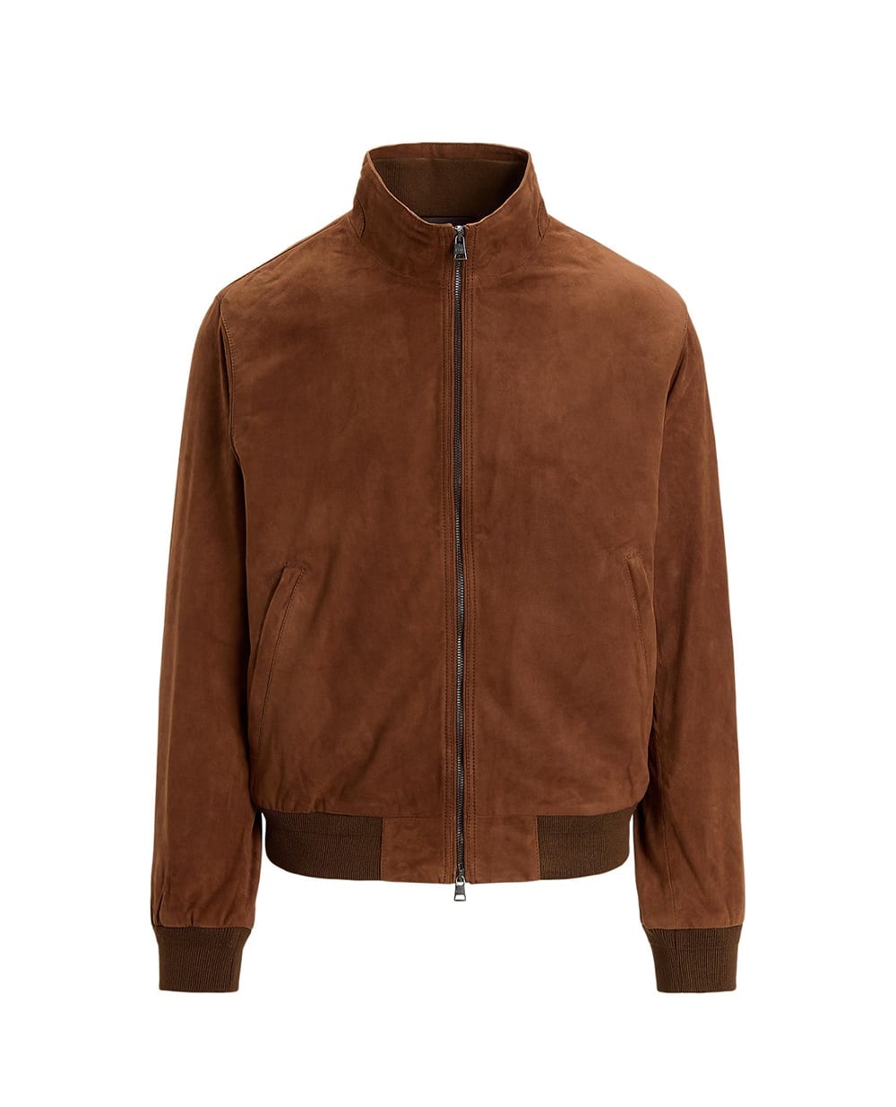 Замшевая куртка Polo Ralph Lauren 710970579001, коричневый цвет • Купить в интернет-магазине Kameron