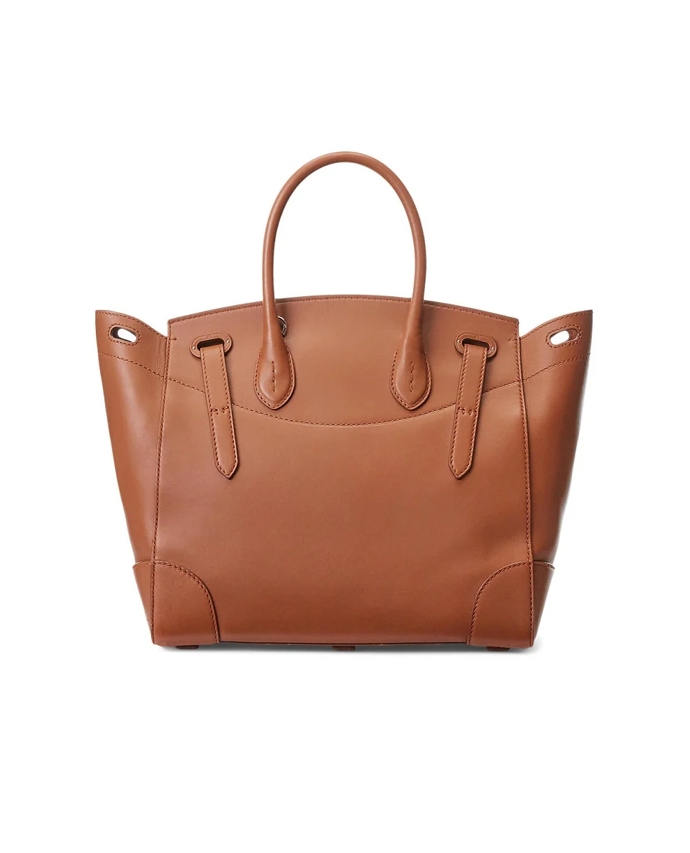 Сумка Ricky 33 из телячьей кожи Ralph Lauren Collection 4351773951F3, коричневый цвет • Купить в интернет-магазине Kameron