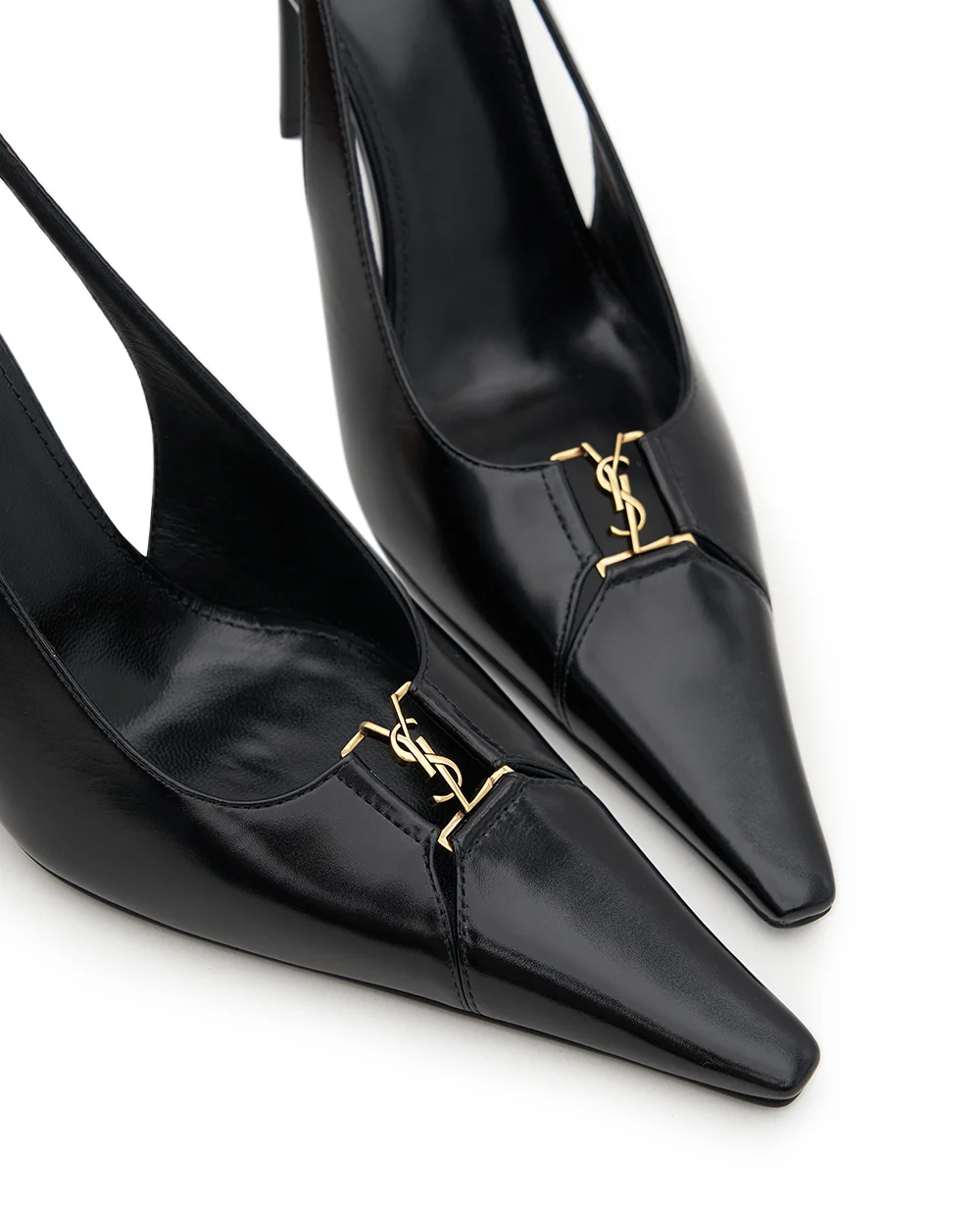 Туфли-лодочки Babylone Saint Laurent 806685-AAESX, черный цвет • Купить в интернет-магазине Kameron