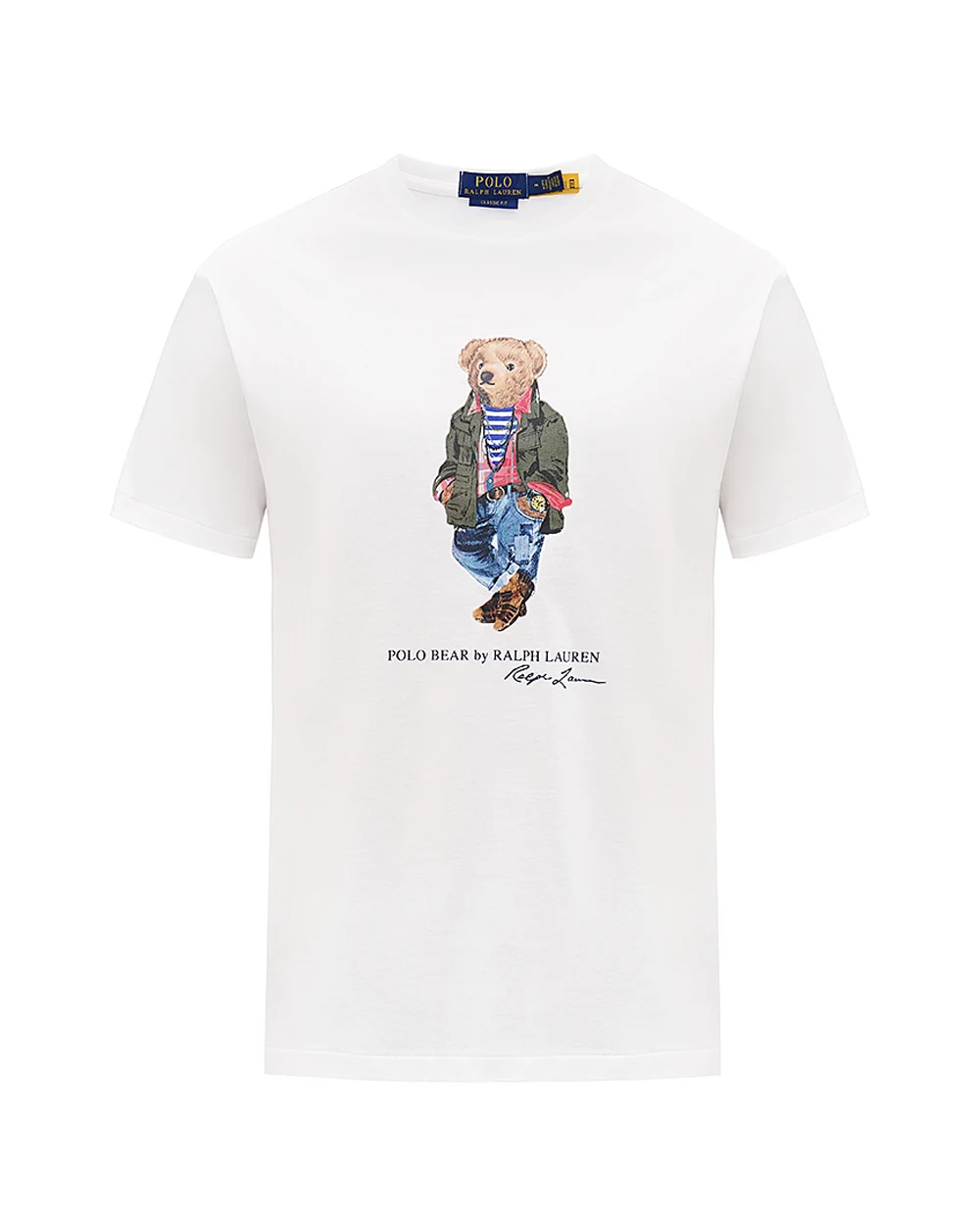 Футболка Polo Bear Polo Ralph Lauren 710854497041, белый цвет • Купить в интернет-магазине Kameron