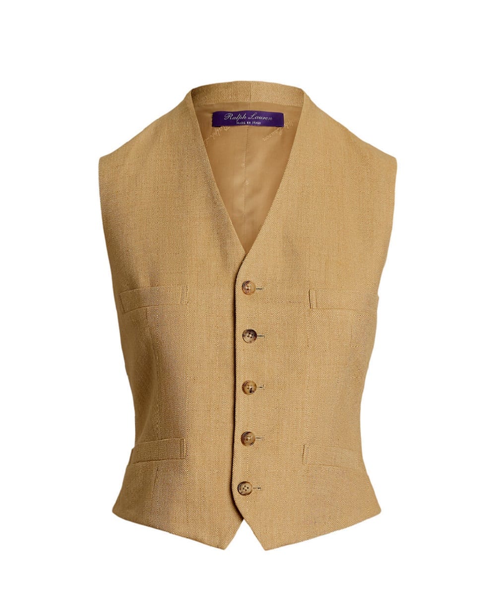 Жилет Ralph Lauren Collection 290967319001, бежевый цвет • Купить в интернет-магазине Kameron