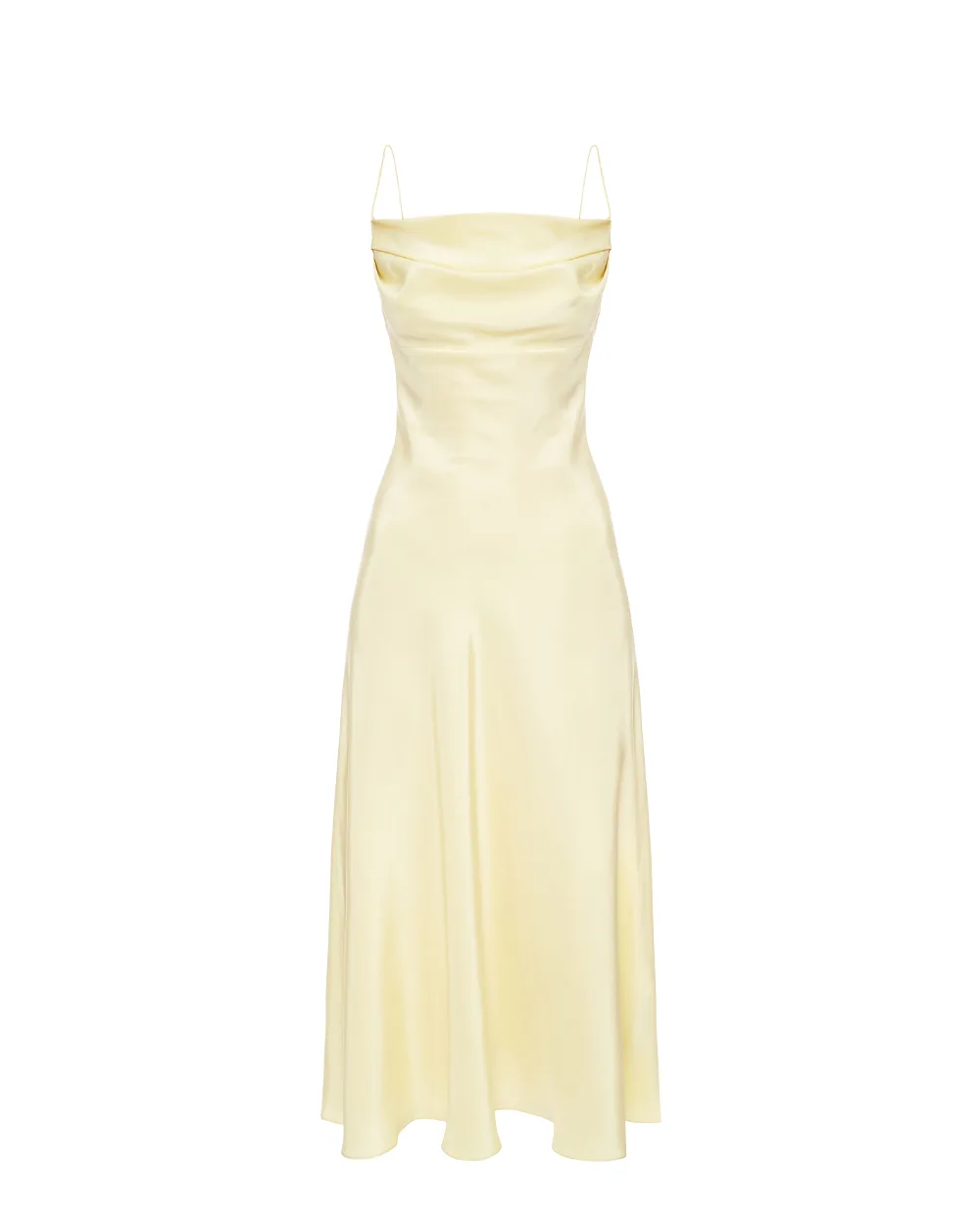 Платье из шелка Balmain GF1RN350SF32, желтый цвет • Купить в интернет-магазине Kameron