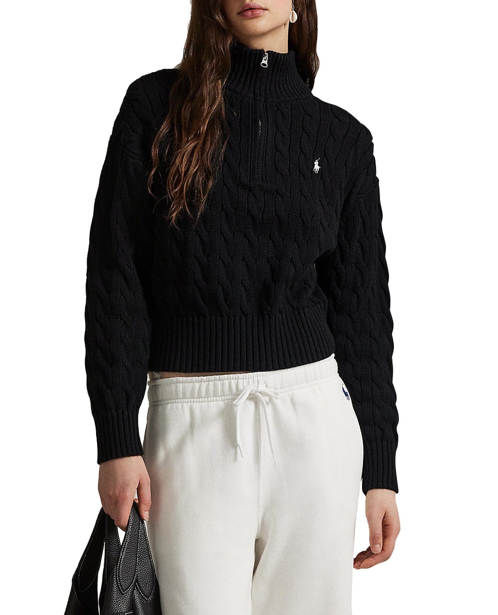 Свитер Polo Ralph Lauren 211963467003, черный цвет • Купить в интернет-магазине Kameron