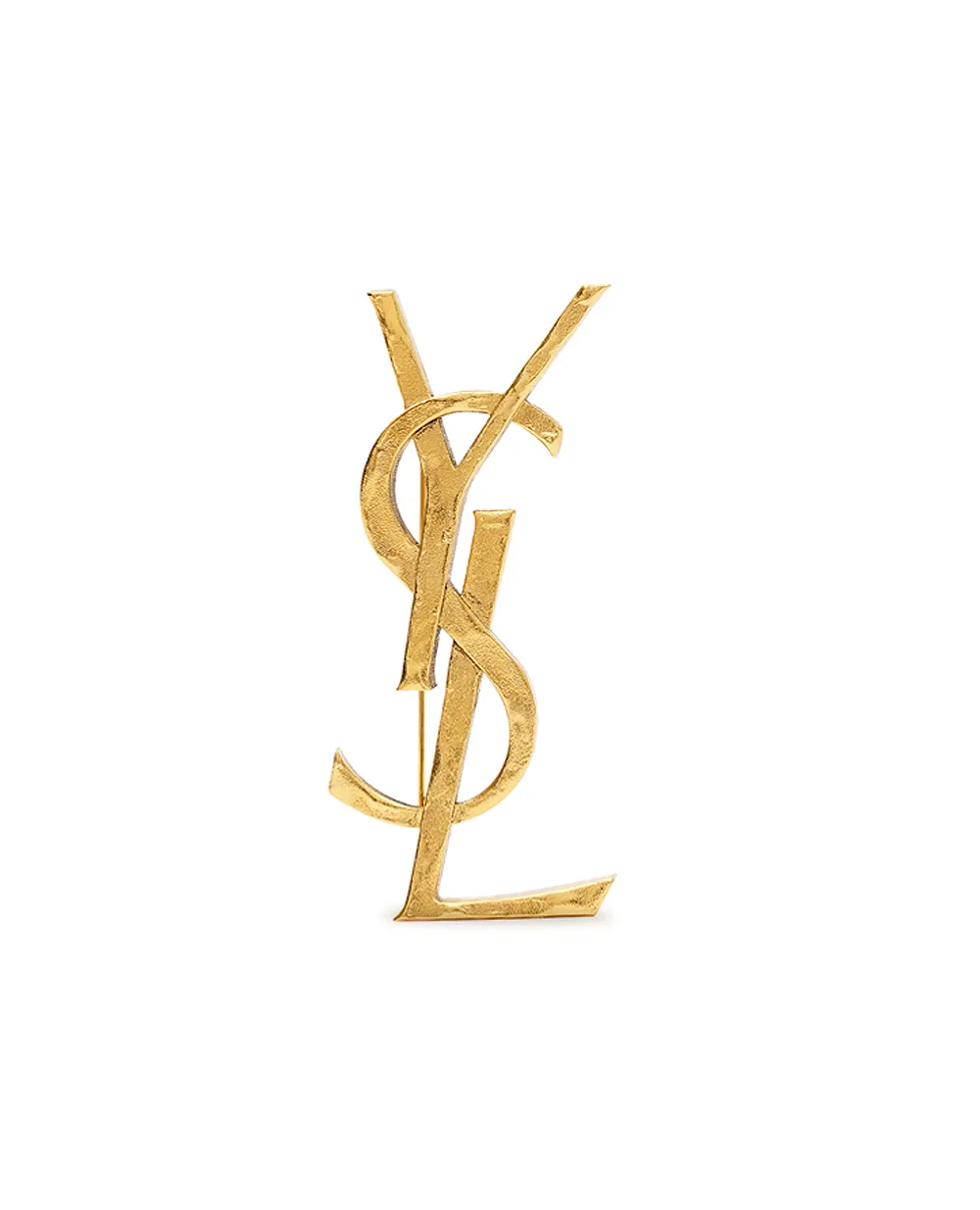 Брошь Cassandre Saint Laurent 851079-Y1500, золотой цвет • Купить в интернет-магазине Kameron