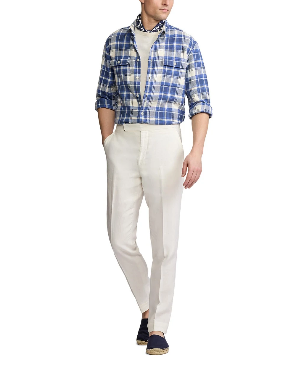 Сорочка Ralph Lauren Purple Label 790964260001, синій колір • Купити в інтернет-магазині Kameron