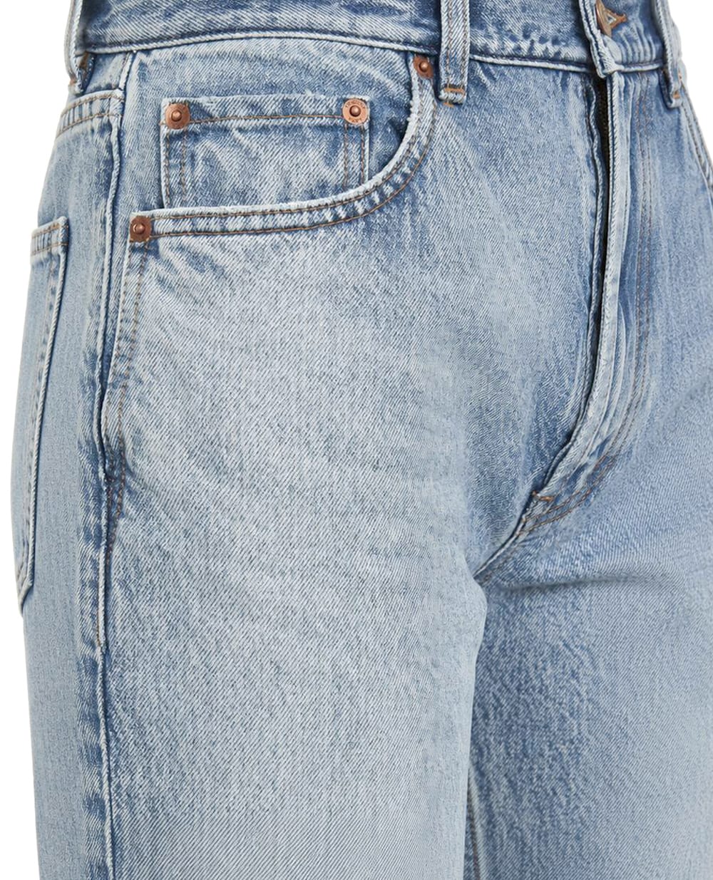 Джинсы Saint Laurent 827965-Y35AQ, светло-синий цвет • Купить в интернет-магазине Kameron