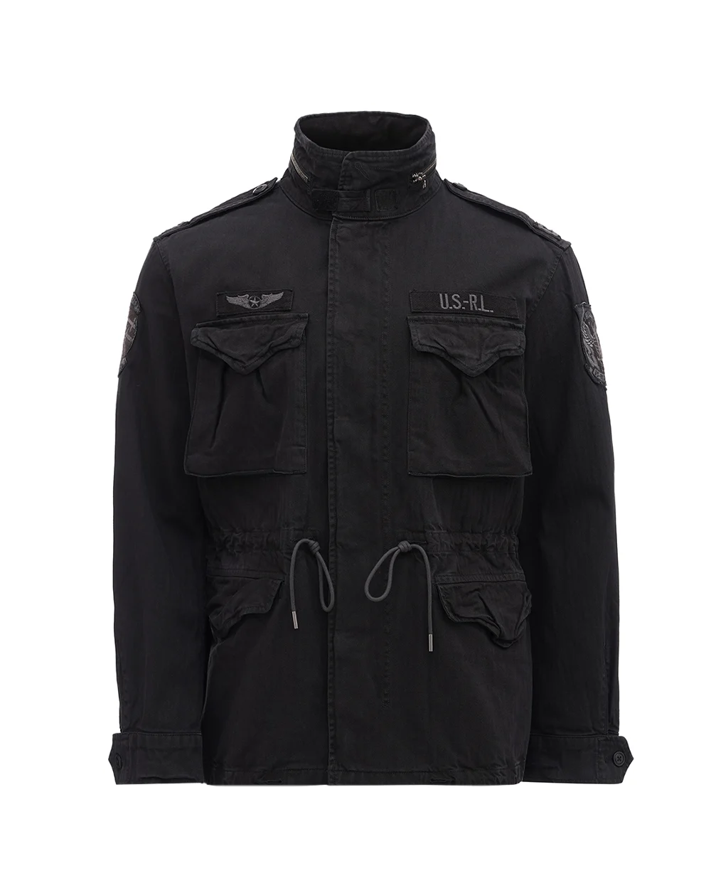 Куртка M65 Field Jacket Polo Ralph Lauren 710955784001, черный цвет • Купить в интернет-магазине Kameron
