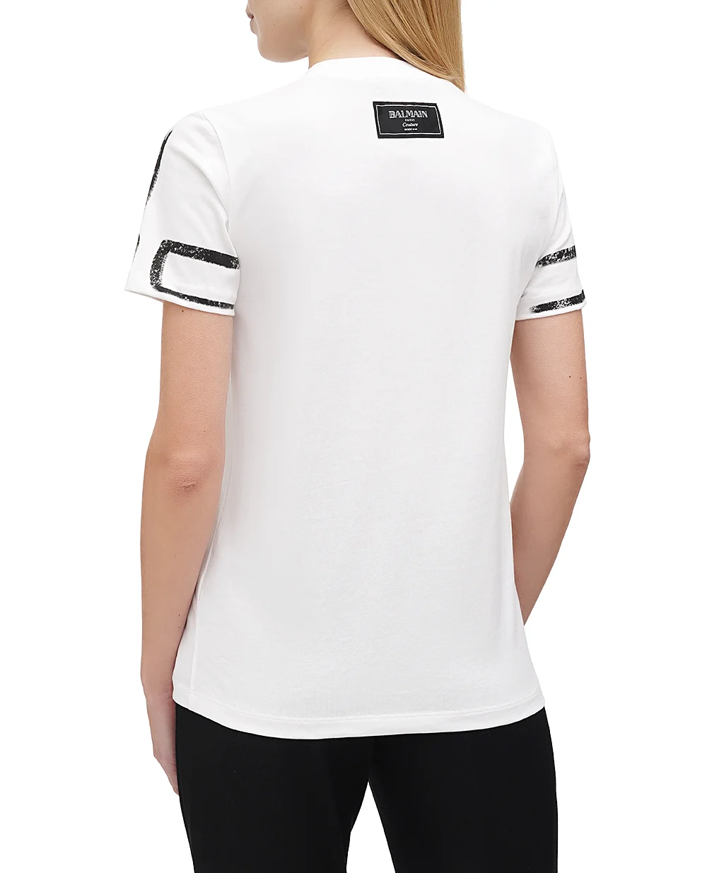 Футболка Balmain EF1EF000GE35, белый цвет • Купить в интернет-магазине Kameron