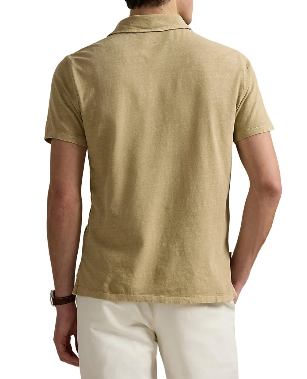 Поло Polo Ralph Lauren 710964512003, бежевый цвет • Купить в интернет-магазине Kameron