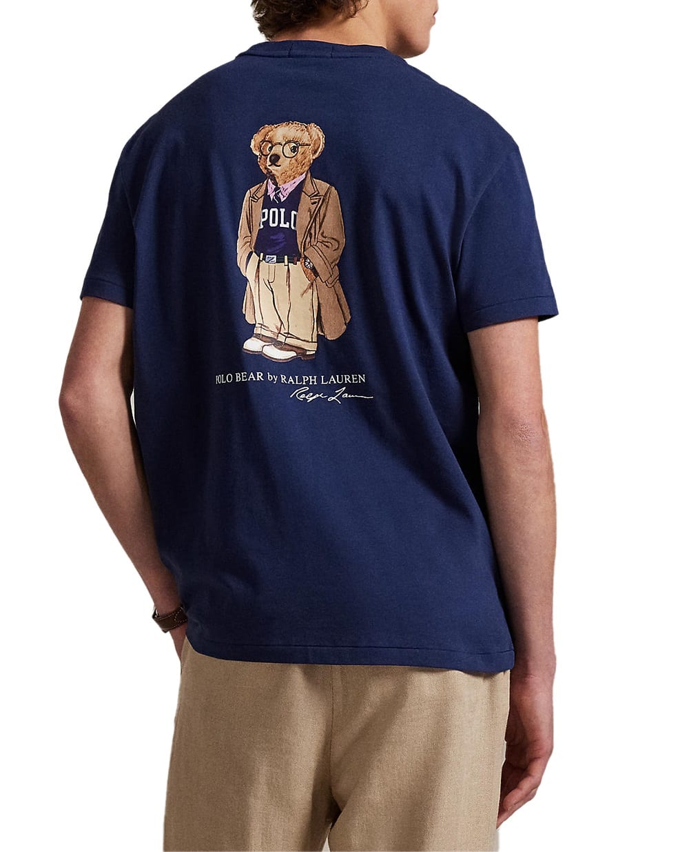 Футболка Polo Bear Polo Ralph Lauren 710974585001, синий цвет • Купить в интернет-магазине Kameron