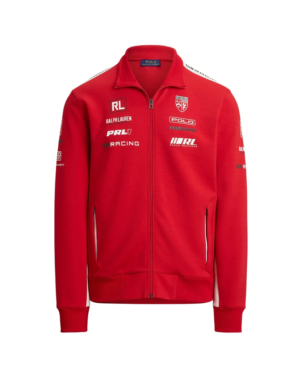 Спортивная куртка с графическим принтом Polo Ralph Lauren 710972343001, красный цвет • Купить в интернет-магазине Kameron