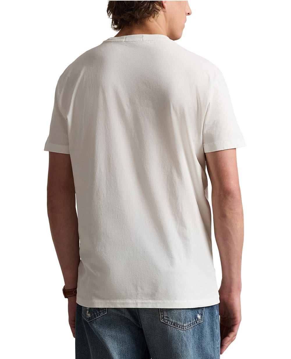Футболка Polo Ralph Lauren 710P04881004, белый цвет • Купить в интернет-магазине Kameron