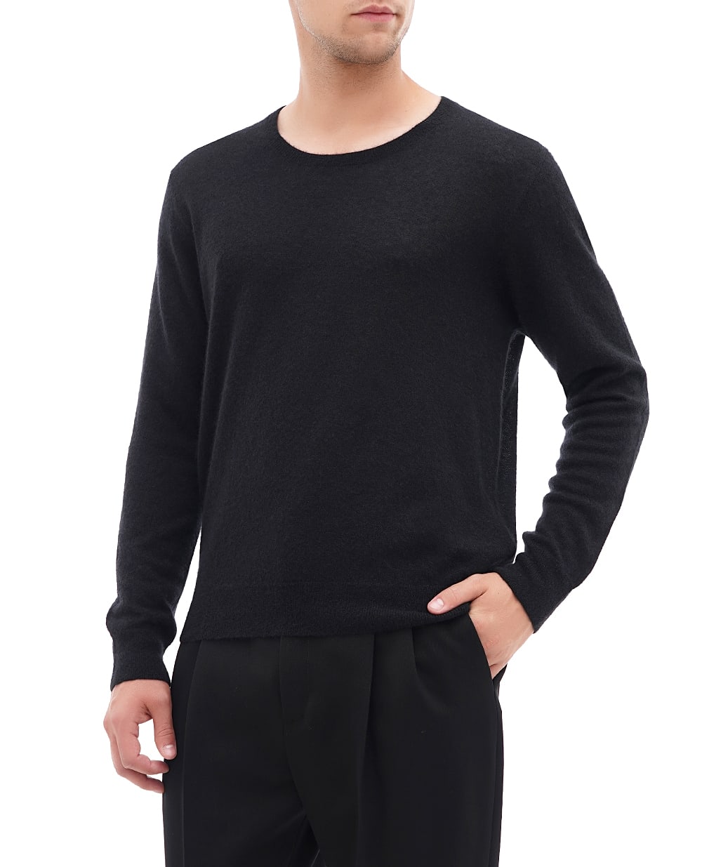 Джемпер Saint Laurent 780075-Y76LZ, черный цвет • Купить в интернет-магазине Kameron