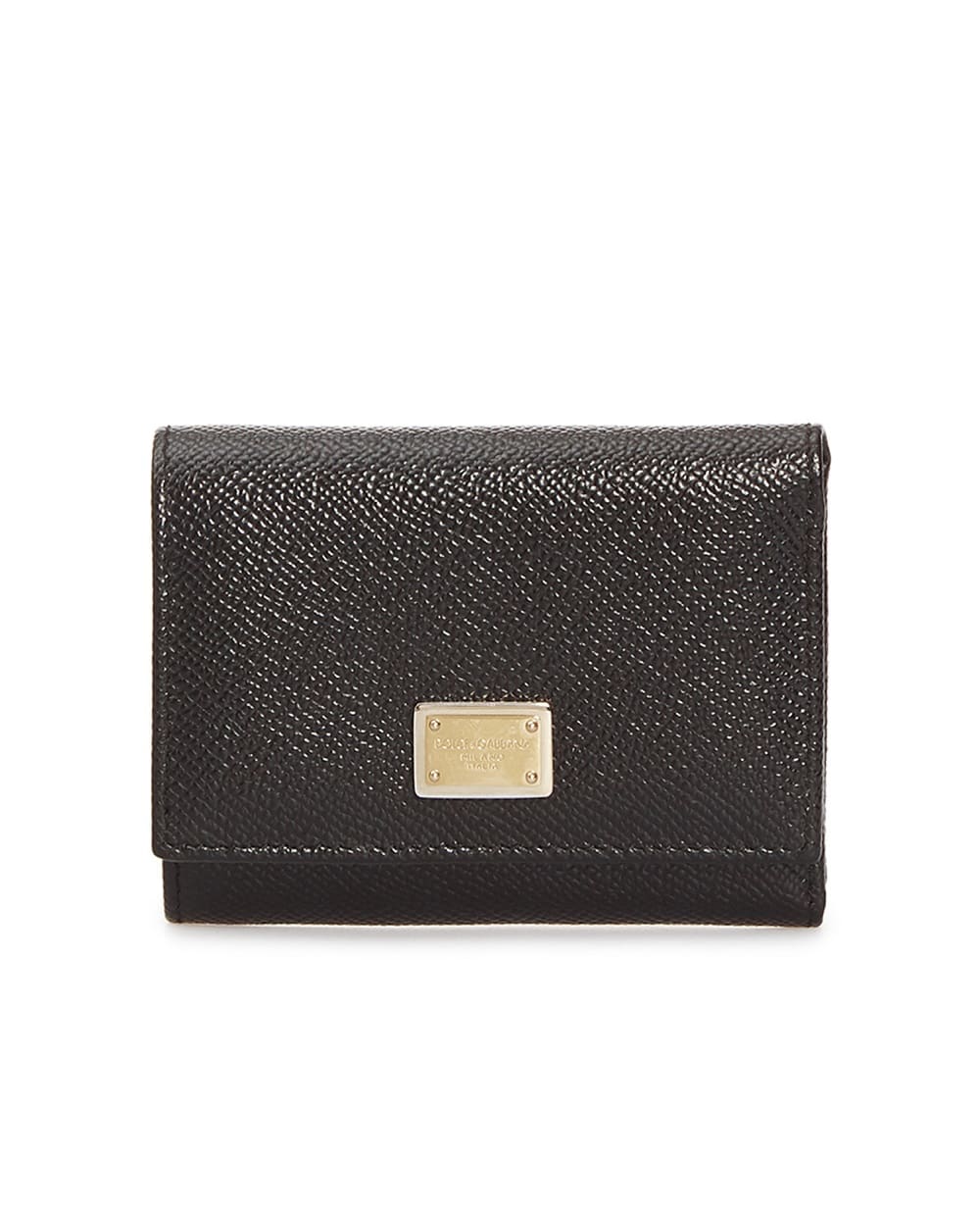 Кожаный кошелек Dolce&Gabbana BI0770-A1001, черный цвет • Купить в интернет-магазине Kameron