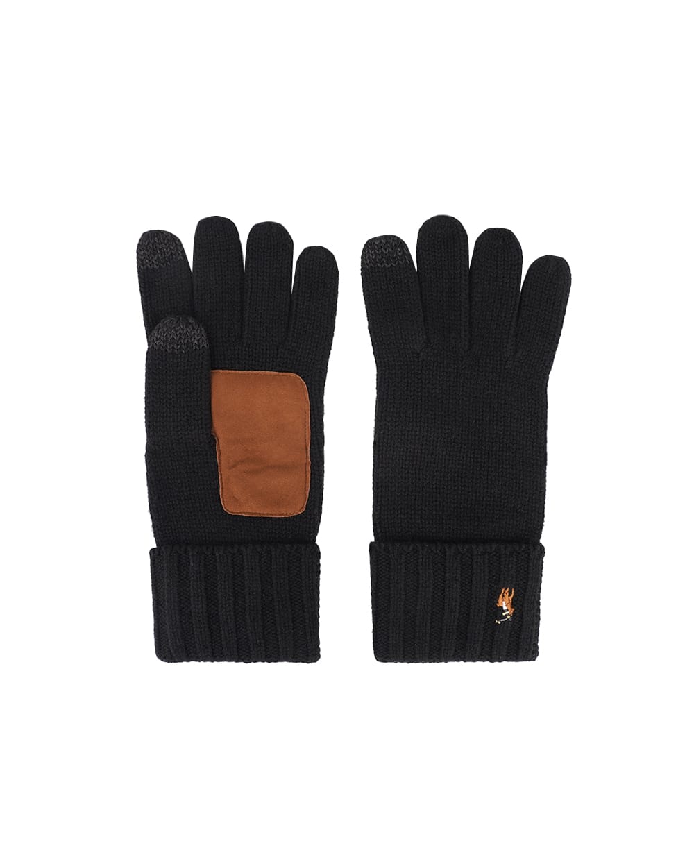Перчатки Polo Ralph Lauren 449959338001, черный цвет • Купить в интернет-магазине Kameron