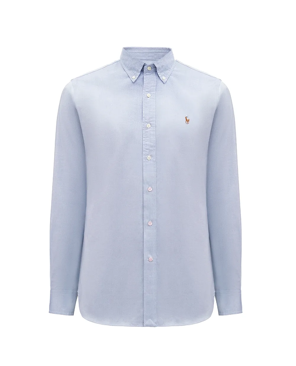 Рубашка Polo Ralph Lauren 710792041002, голубой цвет • Купить в интернет-магазине Kameron