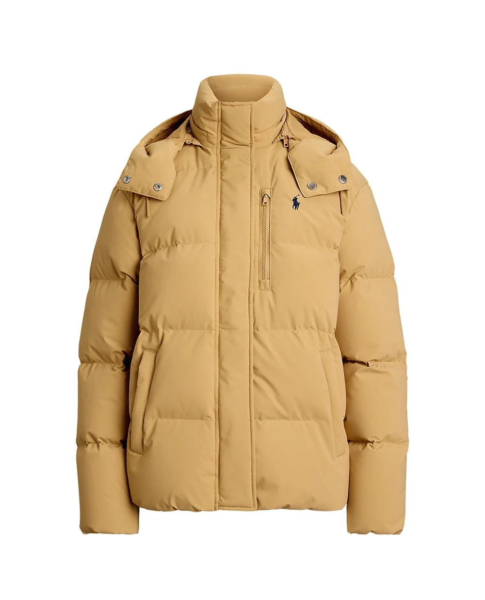 Пуховик Polo Ralph Lauren 211971190001, бежевый цвет • Купить в интернет-магазине Kameron