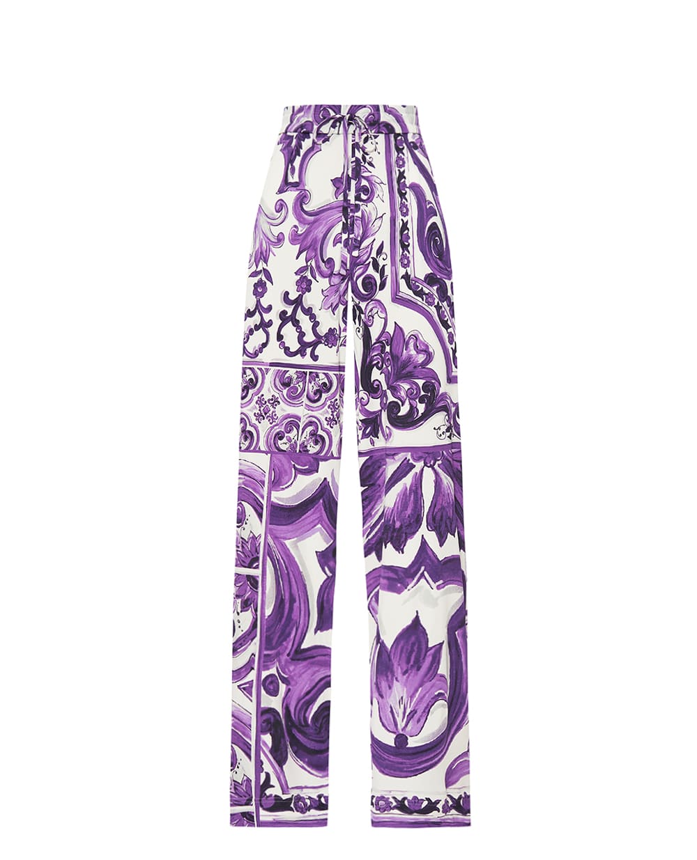 Брюки Dolce&Gabbana FTDBQT-FS8C0, фиолетовый цвет • Купить в интернет-магазине Kameron