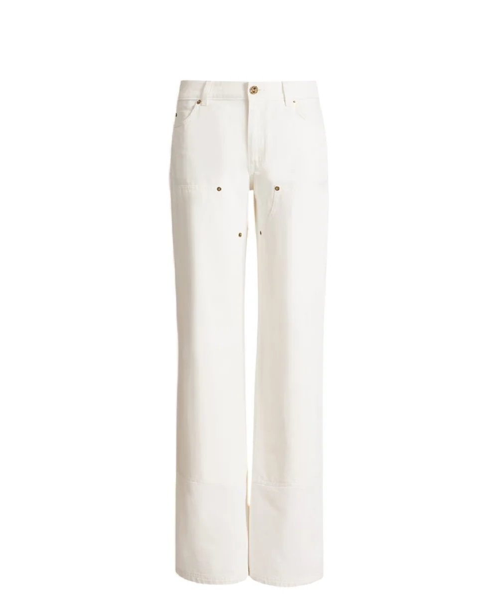 Джинсы Balmain HF1MI053DG14, айвори цвет • Купить в интернет-магазине Kameron