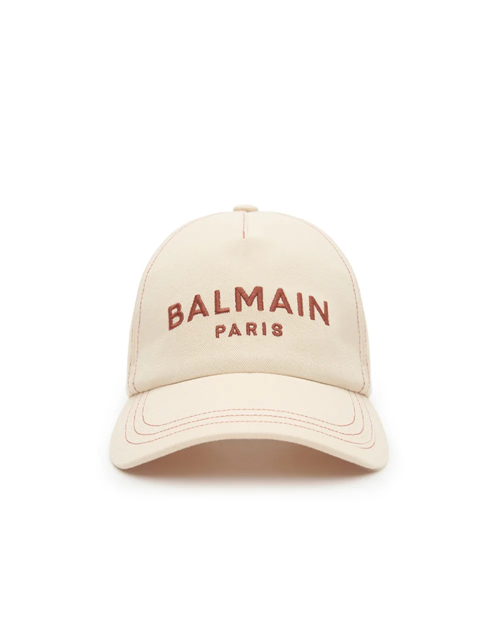 Кепка с вышивкой Balmain Paris Balmain GF0XA015CB24, бежевый цвет • Купить в интернет-магазине Kameron