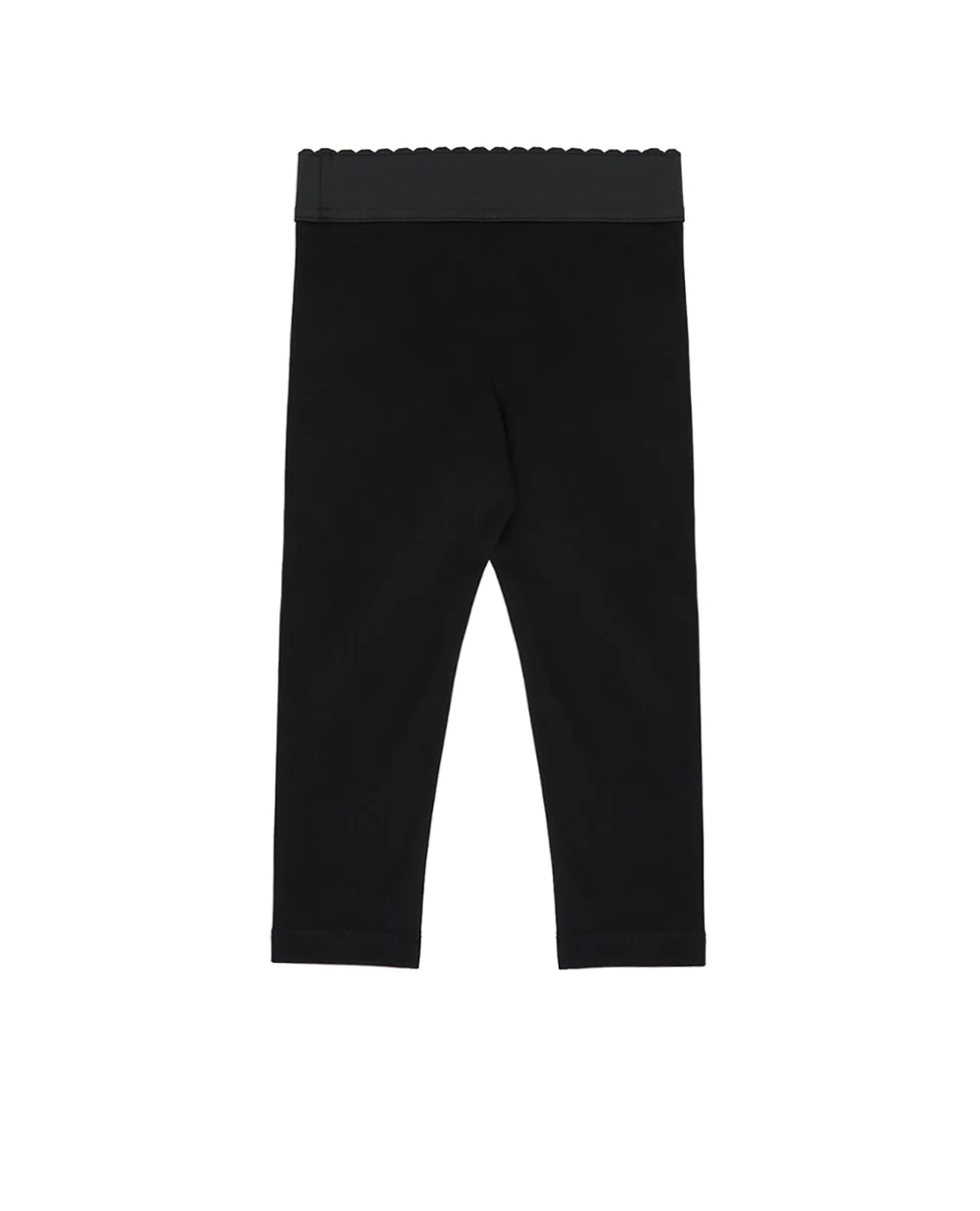 Детские леггинсы Dolce&Gabbana Kids L5JPB8-G7N9L-B, черный цвет • Купить в интернет-магазине Kameron